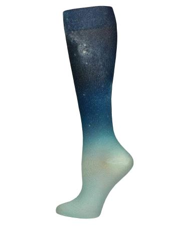 Prestige Medical 12 Soft Comfort Compression Socks Galaxy Aqua