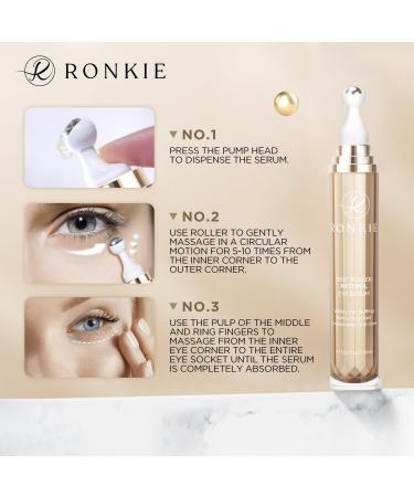 RONKIE Eye Cream for Dark Circles - Pink - 0.5 Fl Oz. - Buy Online on GoSupps.com