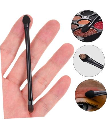Healeved 40 Pcs Double Eye Shadow Makeup Eyeliner Makeup Tool Women Face Blending Sponge Blush Black Plastic - Buy Online on GoSupps.com