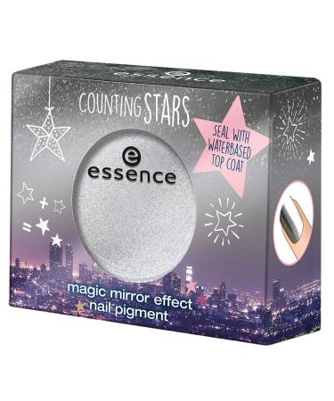 Essence"Colletion Counting Stars" Magic Mirror Effect Chrome Effect Nail Pigments No.03 Holo it's me 1g