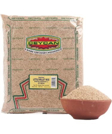 Natural Unpolished Millets 8 LB Combo Pack | Includes Foxtail Millets | Kodo Millets | Little Millets | Barnyard Millets (2 LB Each) | Low GI High Protein Fiber-Rich Native Millet Rice Alternative - Buy Online on GoSupps.com