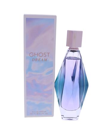 Ghost Dream Eau de Parfum - Captivating Feminine and Delicate Fragrance for Women - Floral Oriental Scent with Notes of Rose Violet and Musk - Fall into the Dream - 3.4 oz Spray 3.4 Ounce (Pack of 1)