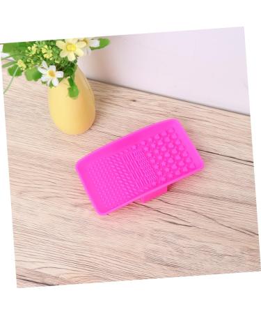 minkissy 1pc Brush Washing Mat Makeup Brush Scrubber Mat Makeup Brush Cleaner Mat Brush Cleaning Pad Silicone Makeup Brush Cleaning Mat Cleanser Hair Brush Cleaner Tool Portable Paint Brush - Buy Online on GoSupps.com