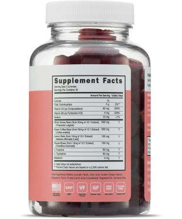 Advanced Dream & Burn Sugar-Free Sleep Gummies | Night Time Sleep Support Supplement - Non-GMO, Keto Friendly, Gluten-Free | Raspberry Flavored for Women & Men - Buy Online on GoSupps.com
