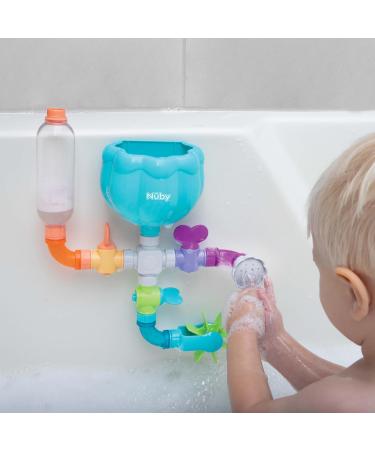 Nuby Wacky Waterworks Pipes Bath Toy with Interactive Features for Cognitive Development - Buy Online on GoSupps.com