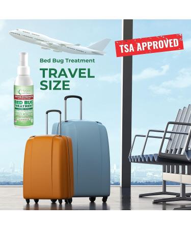 Hygea Natural Extra Strength Bed Bug Travel Spray 3 oz - TSA Approved - Fast Acting Protection for Hotels, Suitcase, Backpacks - Child & Pet Safe - Non-Toxic & Odorless - 1 Count - Buy Online on GoSupps.com