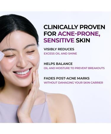 JUMISO Niacinamide 2+ Oil Control Cream - Korean Face Moisturizer for Oily Acne Prone Skin - Pore Minimizing Sebum Balancing with Hyaluronic Acid Tranexamic Acid Galactomyces 2.7 fl.oz - Buy Online on GoSupps.com