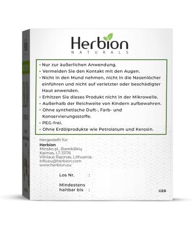  Herbion Naturals Herbion Naturals Balm 100g - Soothing natural ointment with calming vapors (pack of 24) - Buy Online on GoSupps.com