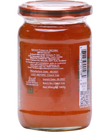 Mackays Apricot Jam 340g - Buy Online on GoSupps.com