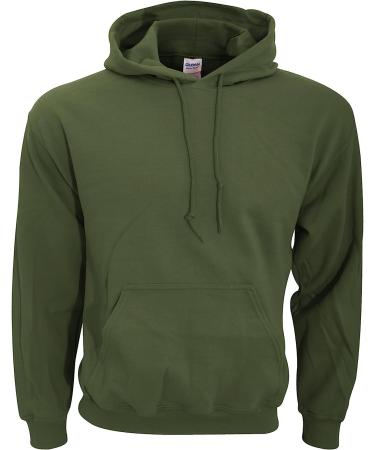Gildan G185 Heavy Blend Adult Hooded Sweatshirt - White, Medium - Buy Online on GoSupps.com