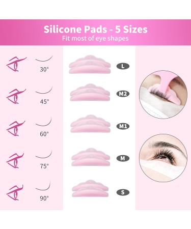 Eyelash Lift Kit 2 in 1 Professional Lash Lift and Brow Lamination Kit Semi Permanent Lash Curling Extension Set Individual Package for Eyelash Treatment Beauty7 - Buy Online on GoSupps.com