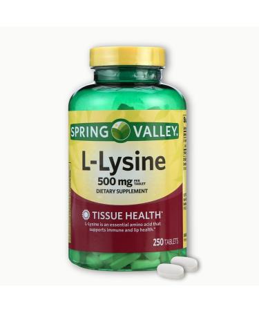 FUSION SHOP STORE Smart choices meaningful life! L lysine 500mg- Tablets 250ct (Pack of 1) - Buy Online on GoSupps.com