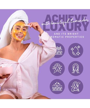 BR UN Peel-Off Lavender Jelly Mask for Face Care A 23 fl oz Rubber Mask Jar for 30 to 35 Treatments A Skin Care Moisturizing Gel Mask of Spa Set for Men Women and Adults - Buy Online on GoSupps.com