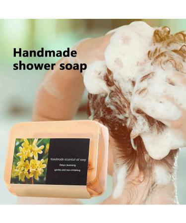  Gusengo Natural Soap Handmade Essential Oil Soap | Natural Handmade Essential Oil Moisturizing Body Soap Face Soap Bath Soap Ready to Gift Gusengo - Buy Online on GoSupps.com