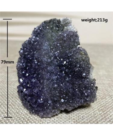 Natural Stones Amethyst Crystal Agate Geode Section Minerals Specimen Spiritual Druzy Wicca Gift Ornments for Home Decoration - Buy Online on GoSupps.com