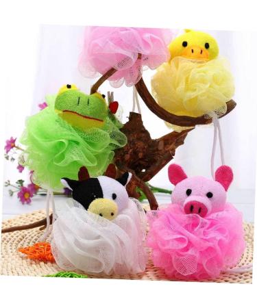Alasum 12 Pcs Toddler Shower Towel & Exfoliating Bath Sponges - Fun Animal Loofahs & Scrubbers for Kids - Perfect Bathing Accessories - Buy Online on GoSupps.com