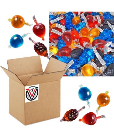 TIK Tok Challenge Crazy Candy Factory Fruit Pops 35ml | vegans Fruit bubblegum & cola flavour candy liquid (22 x 35ml Packs)