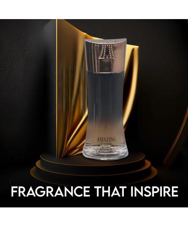 Men's Cologne Amazing Code Combo Eau De Toilette for Men-Fresh Romantic Scent Perfume for Men 3.4 Fl Oz Each Natural Spray For All Skin Daily Used Amazing Code&Gold - Buy Online on GoSupps.com