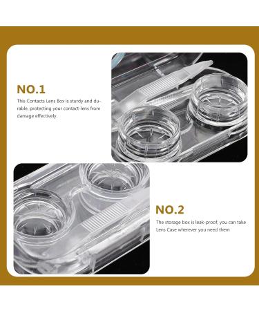 Gleavi Accessories 4 Series Contact Lens Container Box - Travel Organizer for EyeLens Sweet Cases and Contact Remover - Buy Online on GoSupps.com