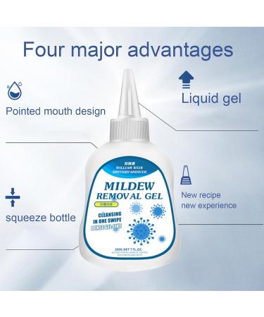 Tile Cleaning Liquid Household Powerful Cleaner for Refrigerator Strips | Easy to Apply Cleaner Gel for Washing Machine Bathtubs Squeeze Type Cleaner Liquid Pochy - Buy Online on GoSupps.com