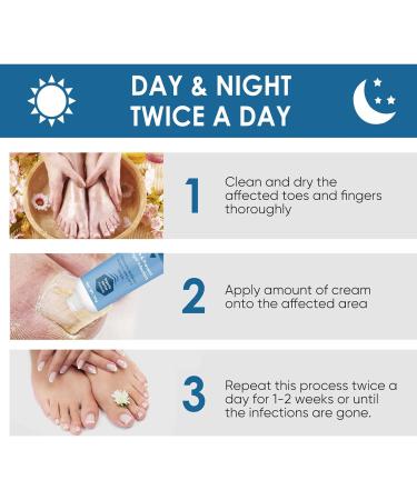 Nail Repair Cream: Maximum Strength Fungal Treatment for Toenails - Restores Healthy Appearance - Buy Online on GoSupps.com