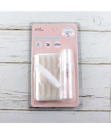 Lace Double Eyelid Sticker 120 Pairs of Seamless and Glue-Free Instant Eye Lift Tape Invisible and Breathable Eye Sticker Light and Thin Hooded Eye Long-Lasting Shape Eyelid Tape L (120 pairs) - Buy Online on GoSupps.com