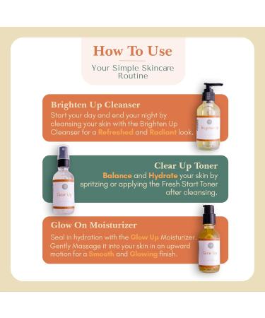 Healing Happy Method - Teen Skin Care Set with Cleanser Toner and Moisturizer | Hydrates Controls Oil Fights Breakouts with Natural Ingredients | Skincare Gift Set for Teens Daily Skincare Kit 3 Piece Set - Buy Online on GoSupps.com