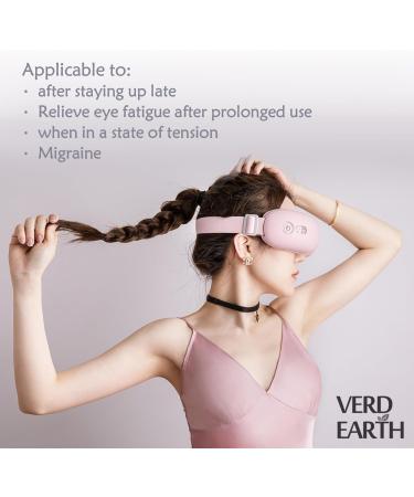 Shu Sen 8s Eye Massager for Migraines - Heat & Compression Bluetooth Relieves Eye Strain & Dark Circles Perfect Gift for Men & Women - Buy Online on GoSupps.com