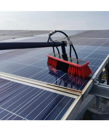 Window Cleaning Pole Water Fed Telescopic Brush Extendable Suitable For Photovoltaic Panel CleaningTrucks Windows-12FT(3.6m) - Buy Online on GoSupps.com