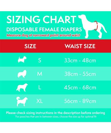 Simple Solution Dog Diapers L - Ultra Absorbent & Leak Proof | International Shipping Available - Buy Online on GoSupps.com