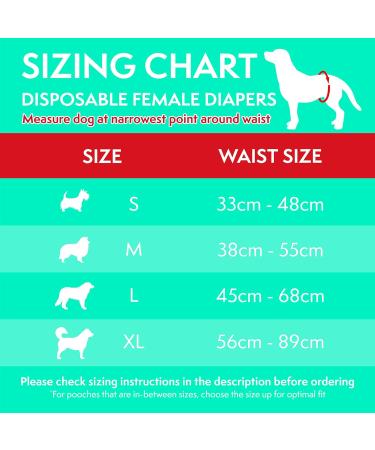 Buy Simple Solution Dog Diapers L (Pack of 2) - Best International Shipping | Comfortable & Leak-Proof - Buy Online on GoSupps.com