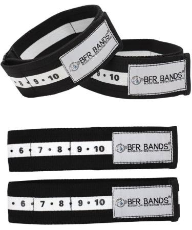BFR Bands Slider Series Bundle - 1.5 Arm and 2 Leg Bands for Lean Muscle Growth | Blood Flow Restriction Training Without Heavy Weights - Buy Online on GoSupps.com
