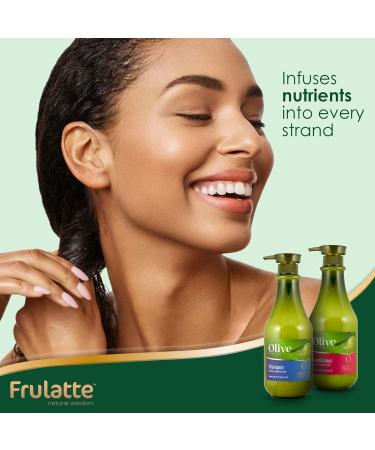 Pure Olive Oil Clarifying Shampoo & Conditioner Set | Hydrating Formula with Shea & Argan Oil for Dry Damaged Hair | Hair Growth for Women & Men - Shop Internationally - Buy Online on GoSupps.com