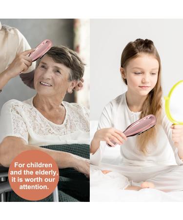 Rose Gold Hair Brush Scalp Massager for Women, Men, Kids & Toddlers - Reduce Tangles, Promote Hair Growth - Buy Online on GoSupps.com