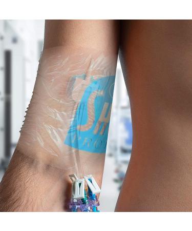 JJ CARE Shower Protector [Pack of 7] - Waterproof Cover for Dialysis Catheter, PICC Line, Colostomy, & Bandages - 1 Week Supply - Buy Online on GoSupps.com