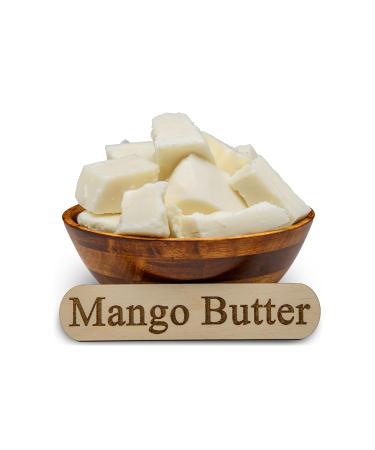 Raw Mango Butter 8 oz - 100% Pure Natural Unrefined for Skin & Hair | DIY Soap Body Butter Lotions & Creams - Buy Online on GoSupps.com
