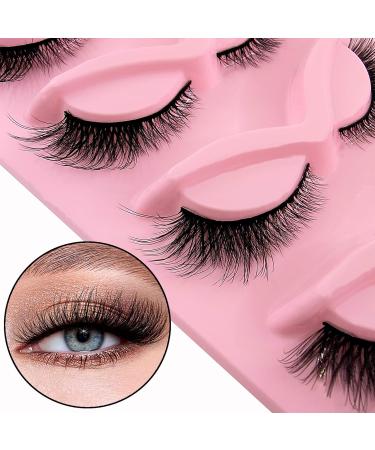 3D Cat Eye False Eyelashes Set Reusable Handmade Faux Mink Extensions | 5 Pairs of Natural Fox Eye Look - Buy Online on GoSupps.com