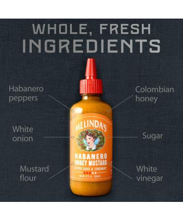 MELINDA'S HABANERO HONEY MUSTARD SAUCE - Buy Online on GoSupps.com