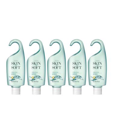 Avon Skin So Soft Original Shower Gel w/Jojoba Oil - 5 pack