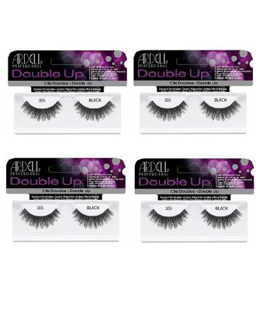 Ardell Double Up 205 False Eyelashes Black (4-Pack)