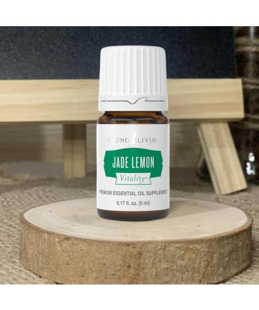 Young Living Jade Lemon Vitality 5 ml | Digestive Health Supplement & Natural Cleansing Essential Oil | Fresh Flavor for Culinary Use - Buy Online on GoSupps.com