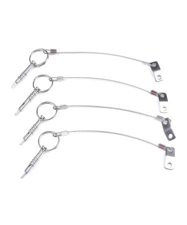 Thorn Boat Bimini Quick Release Pin with Lanyard (4 PCS)