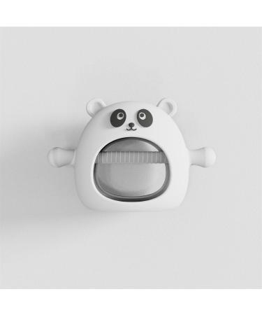 Likthione 2-in-1 Silicone Baby Teething Toy for 0-6 Months - Grey, Dual Language Education - Dust Proof Chew Toy and Soothing Pacifier - Buy Online on GoSupps.com