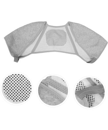 SKISUNO Shoulder Protector Shoulder Support Brace Sleep Shoulder Sleeve Warm Shoulder Strap Grey Spandex - Buy Online on GoSupps.com