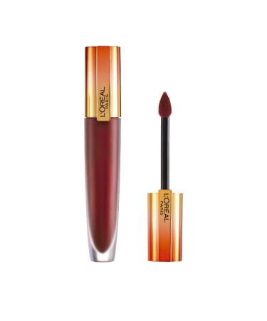 L'Oreal Paris L'Oreal Rouge Signature Liquid Lipstick - I Fascinate 205 (Gold Top)