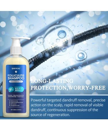  SHVYOG Anti-dandruff shampoo reduces dandruff relieves itching and redness of the scalp antifungal shampoos for seborrheic dermatitis folliculitis leather psoriasis - Buy Online on GoSupps.com