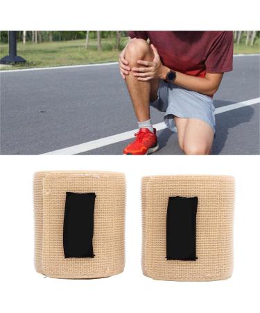 Elastic Bandage Wrap 2pcs Soft Texture Elastic Bandage Tape Excellent Flexibility Nylon Tear Improve Varicose Veins for Liposuction (Skin Color) - Buy Online on GoSupps.com