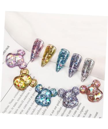 FRCOLOR Nail Polish Display 3 Nail Tools Nail Art Tools Manicure Tools Nail Polish Tools Nail Para U as Cute Nail Color Display Tool Nail Color Displaying Card Bear Head Bear - Buy Online on GoSupps.com