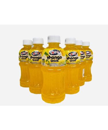 Bonko Just Drink Mango with NATA de Coco 320ml (6 Bottles) - Refreshing Tropical Beverage - Buy Online on GoSupps.com