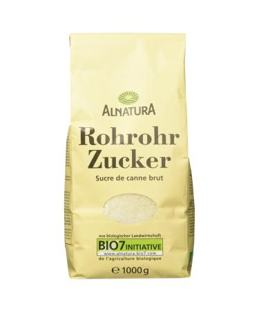 Alnatura organic raw cane sugar pack of 5 (5 x 1 kg) 1 kg (pack of 5)